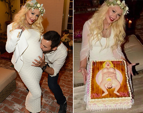 Christina2 Baby Shower per Christina Aguilera