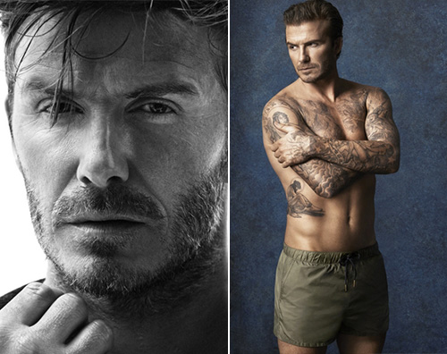 DavidCover David Beckham sexy per H&M