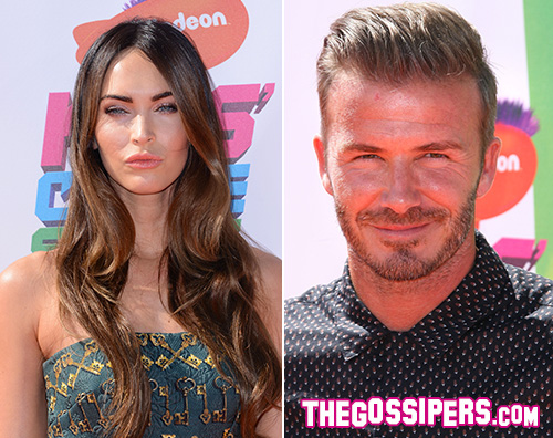 MeganCover David Beckham e Megan Fox ai Kids Choice Sports Awards