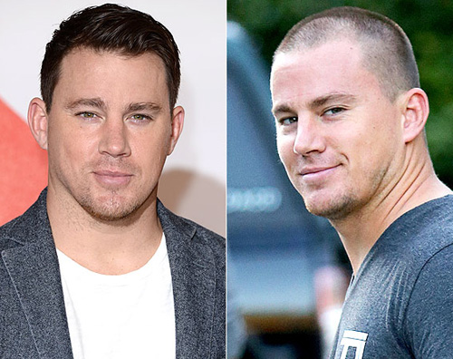 channing Channing Tatum, testa rasata per lestate