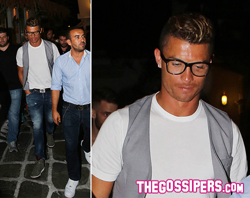 cr72 Cristiano Ronaldo si consola a Mykonos