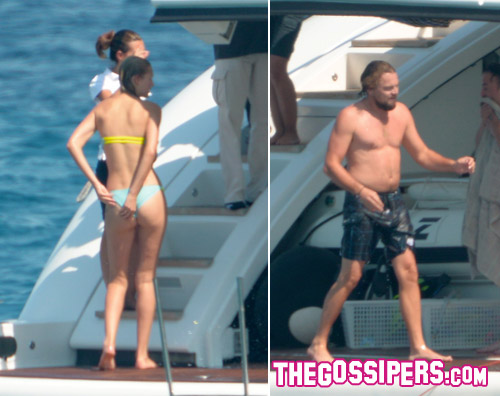 toni.leo  Toni Garrn raggiunge Leonardo Di Caprio a Saint Tropez