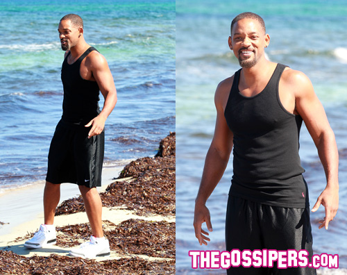 willsmith2 Will Smith total black a Ibiza