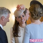 Kate e Mathilde 150x150 Kate Middleton a Liegi con William