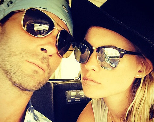 adamlevine Adam Levine: primo selfie con la neo moglie