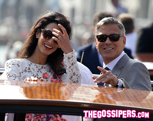 George Clooney Amal Alamuddin studia recitazione