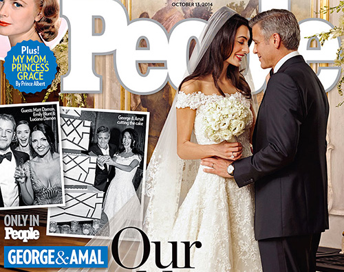 amal george Gaurda gli abiti di Amal e George Clooney