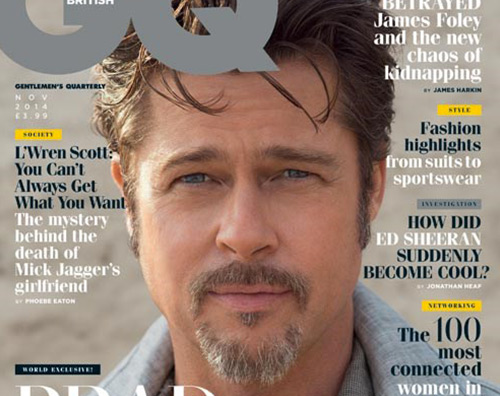 brad pitt Brad Pitt protagonista di GQ