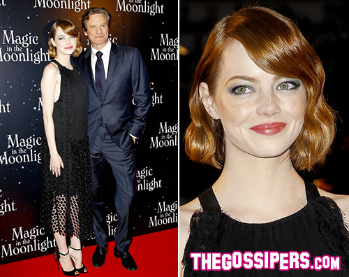 emma stone colin firth Emma Stone a Parigi per Magic In The Moonlight