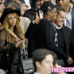 Beyonce JayZ Sarcozy 150x150 Beyoncè, Jay Z e David Beckham allo stadio di Parigi