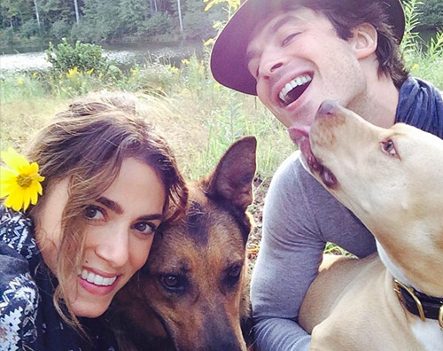 Ian Ian Somerhalder pazzo della sua Nikki Reed