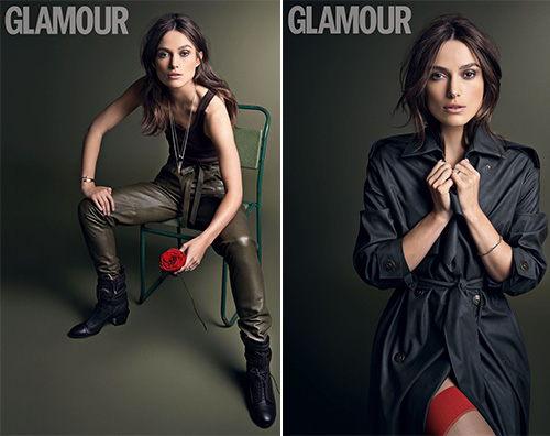 Keira Keira Knightley protagonista di Glamour 