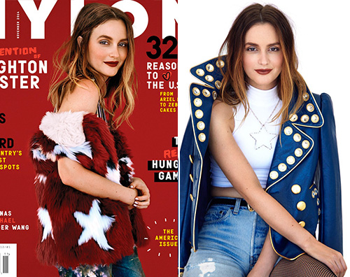 Leighton Meester Leighton Meester su Nylon Magazine di novembre