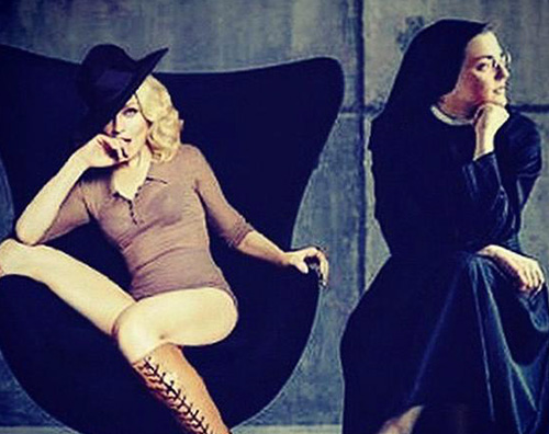 Madonna Madonna polemizza su Twitter contro Suor Cristina