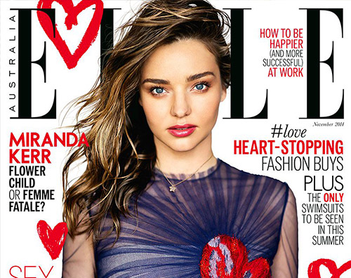 Miranda kerr Miranda Kerr racconta le sue icone di stile su Elle