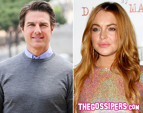 Tom Cruise Lindsay Lohan Tom Cruise e Lindsay Lohan: è nato un amore?