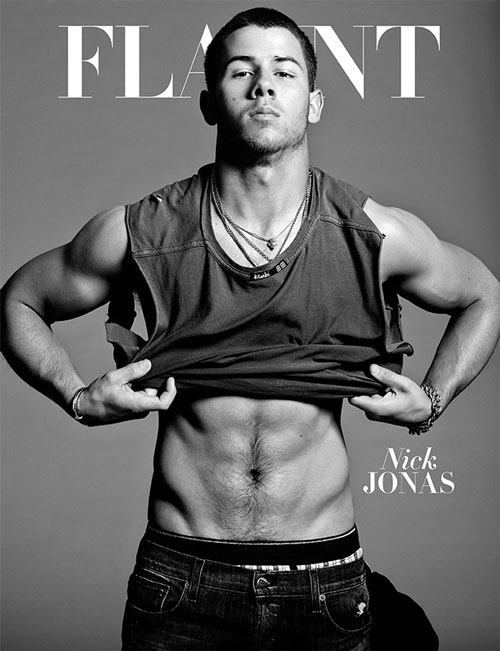 flaunt cover nick jonas Nick Jonas mostra i muscoli su Flaunt