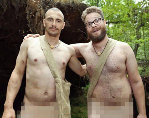 franco1 James Franco e Seth Rogen nudi su Instagram