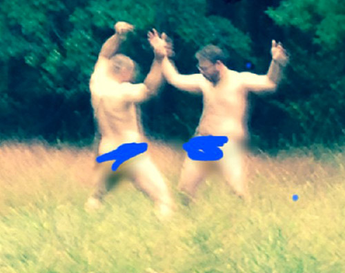 franco3 James Franco e Seth Rogen nudi su Instagram