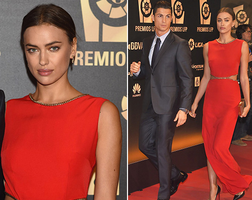 irinashay Red carpert di coppia per Irina e Cristiano