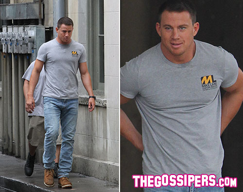 tatum Channing Tatum in forma per Magic Mike XXL