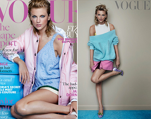taylor2 Taylor Swift è sexy per Vogue
