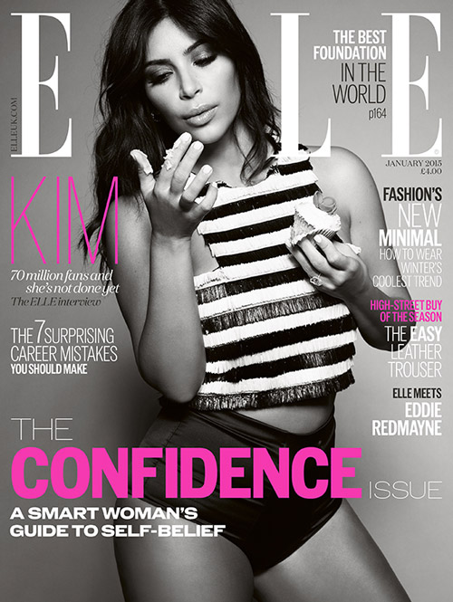 Kim special NEWS Kim Kardashian, un esempio di autostima per Elle Uk