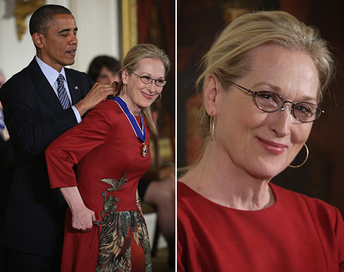Meryl Streep Meryl Streep riceve la Presidential Medal of Freedom