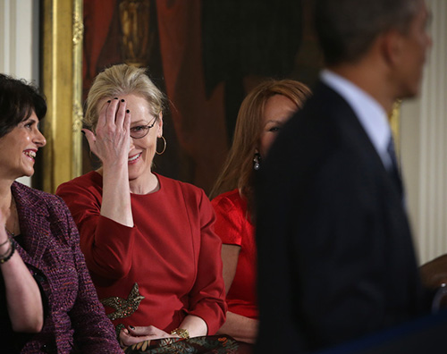 Meryl Meryl Streep riceve la Presidential Medal of Freedom