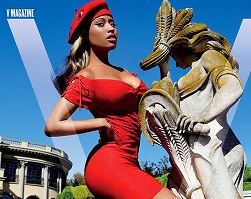 Nicki3 Nicki Minaj è sexy per V Magazine