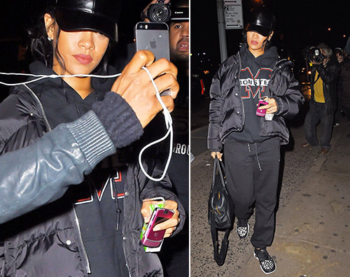 Rihanna1 Il cellulare vintage di Rihanna