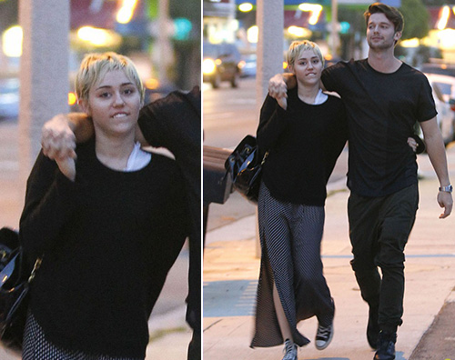 Miley e Patrick Miley e Patrick, due piccioncini a Malibù