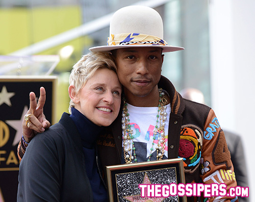Pharrell Williams 2 Pharrell Williams ha una stella sulla Walk of Fame