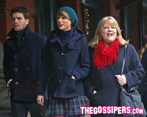 TaylorSwift2 Taylor Swift a New York con la famiglia