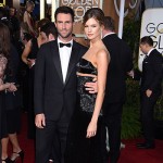 Adam Levine Behati Prinsloo 150x150 Golden Globes 2015: i look della serata