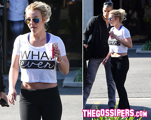 Britney Spears Britney Spears sportiva a Los Angeles