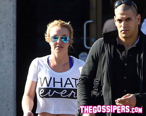 Britney Britney Spears sportiva a Los Angeles