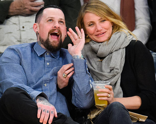 Cameron Diaz Benji Madden Cameron Diaz felice con suo marito Benji