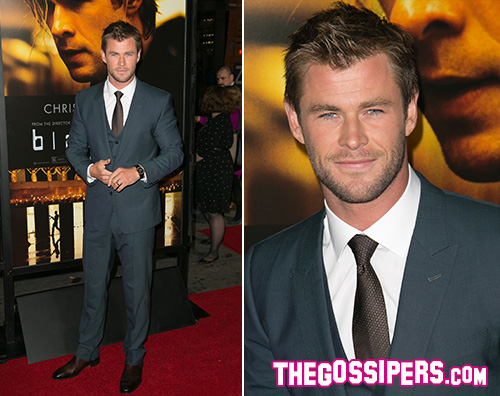 Chris Hemsworth2 Chris Hemsworth presenta Blackhat a Hollywood 