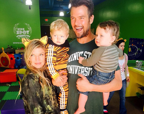 Fergie Josh Axl Un tigrotto biondo per Fergie e Josh Duhamel