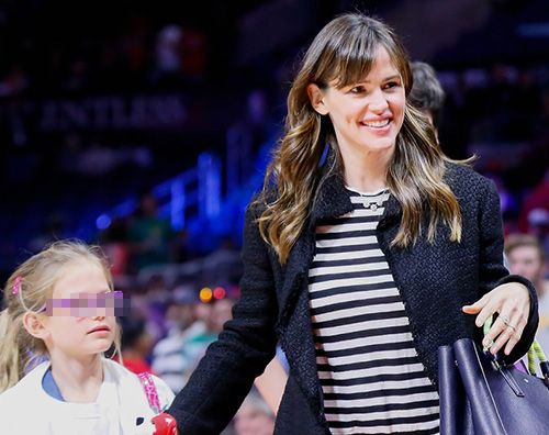 Jennifer Garner21 Jennifer Garner tifa per i Los Angeles Clippers