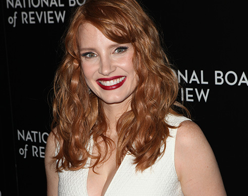 Jessica Chastain2 Jessica Chastain va in bianco sul red carpet