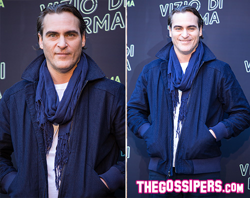 Joaquin Phoenix a Roma per “Vizio di Forma”