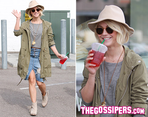 Julianne Hough Julianne Hough fa shopping a Beverly Hills