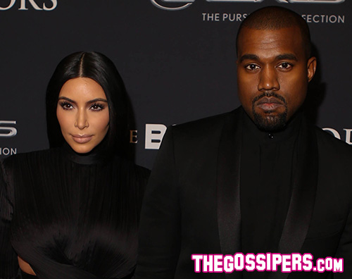 Kim e Kanye Basta gravidanze per Kim Kardashian