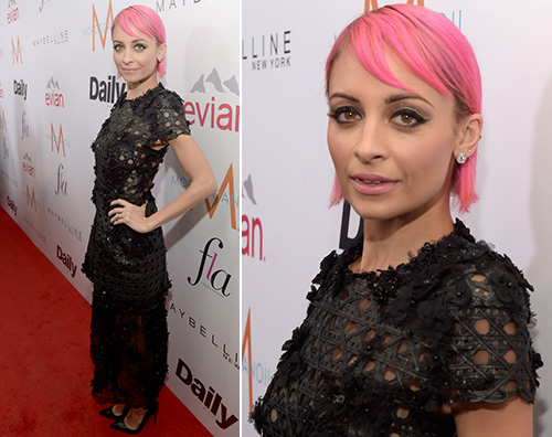 Nicole Richie Nicole Richie passa al rosa fluo