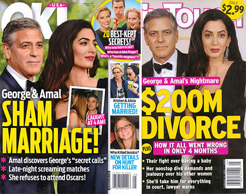 cover Amal Alamuddin viaggia con stile