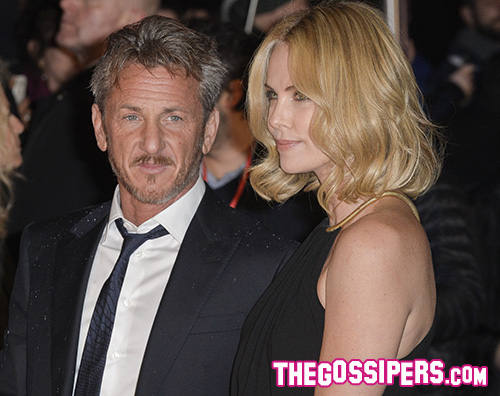 Charlize Theron Sean Penn1 Charlize Theron e Sean Penn a Londra per The Gunman