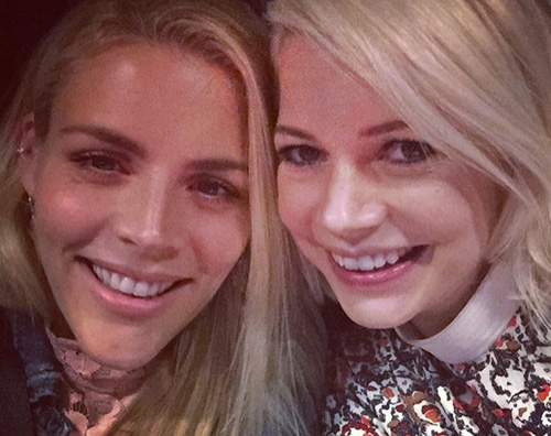 Dawson s creek Reunion per Michelle Williams e Busy Philipps 