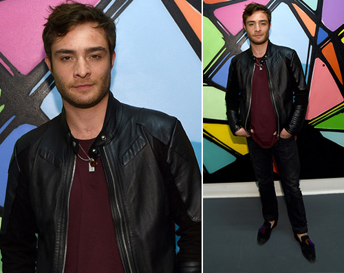 Ed Westwick Ed Westwick a Los Angeles per Samsung